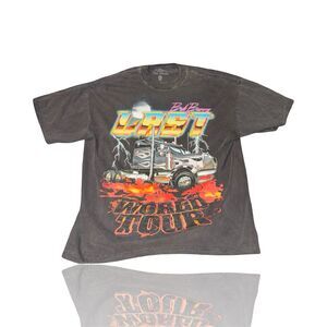 Bad Bunny El Último Tour Del Mundo T-Shirt Unisex XL Black Graphic Tee
